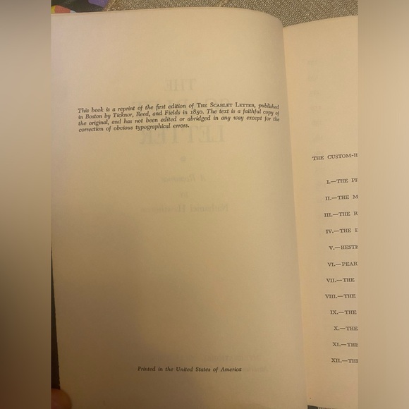 The Scarlet Letter-International Collectors Society Reprint of 1st Edition - Picture 5 of 7